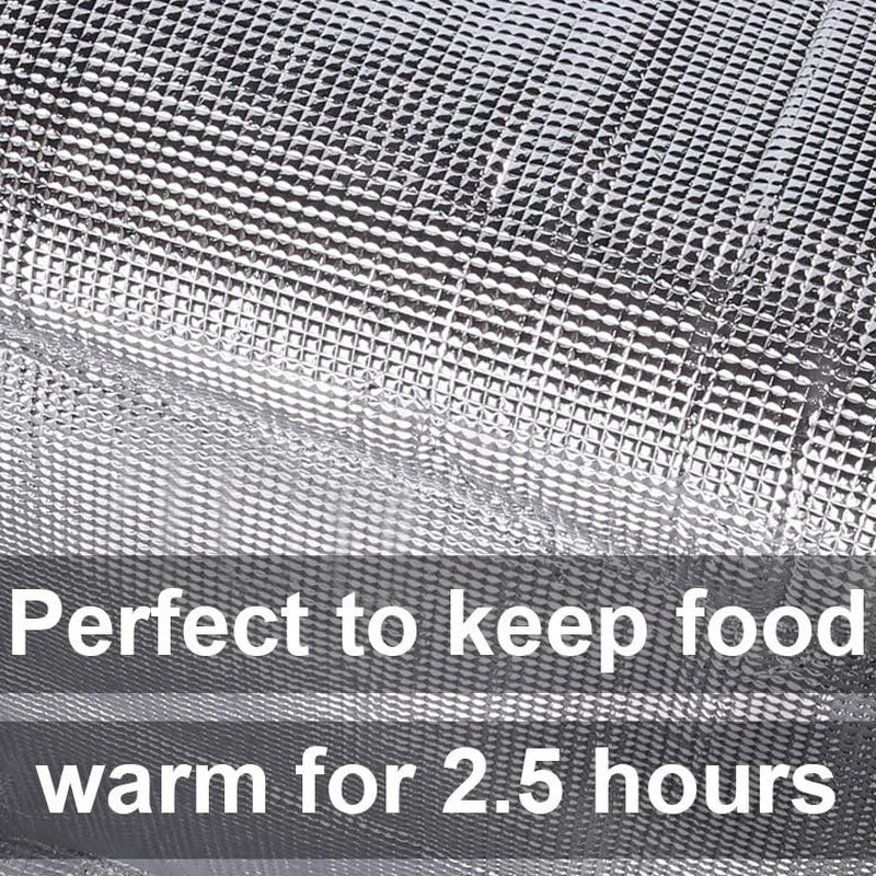Extra Large XXXL Insulated Delivery Bag Cooler Bags Keep Food Warm Catering Therma for Doordash Shopper Hot Warming RED Pizza
