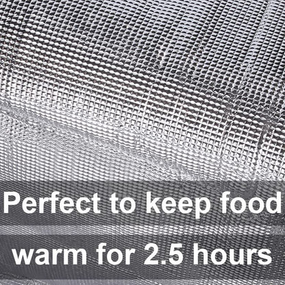 Extra Large XXXL Insulated Delivery Bag Cooler Bags Keep Food Warm Catering Therma for Doordash Shopper Hot Warming RED Pizza