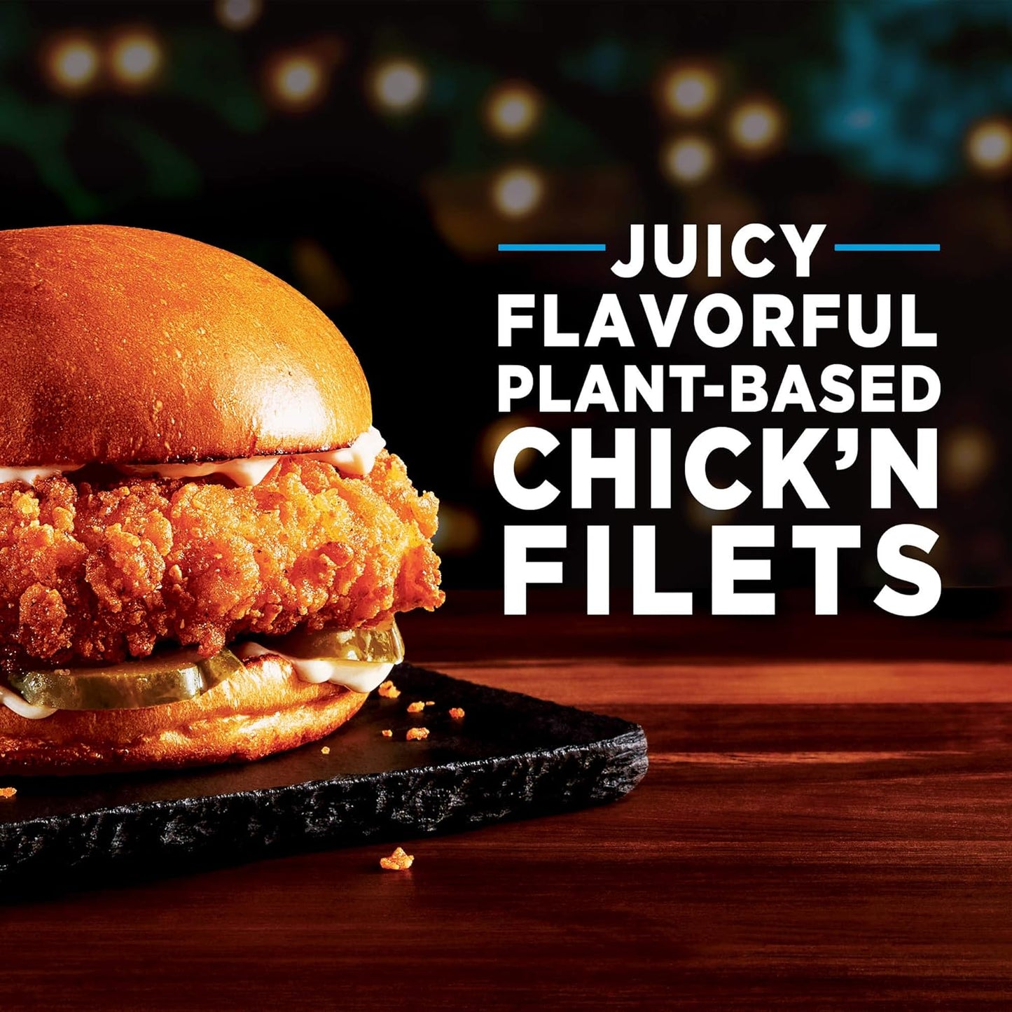 Ultimate Plant-Based Chick'N Filets, Vegan, Frozen, 15 Oz.