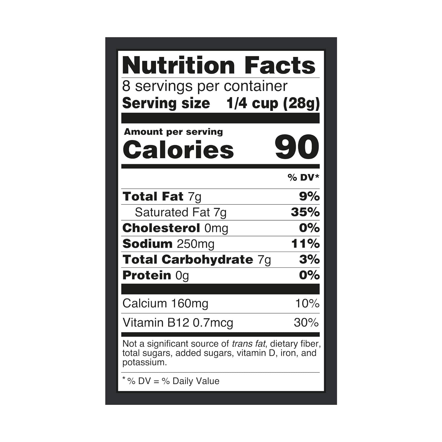 Just like Mozzarella Shreds, 8 OZ