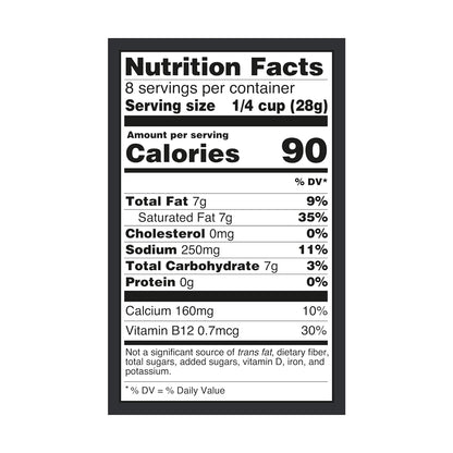 Just like Mozzarella Shreds, 8 OZ