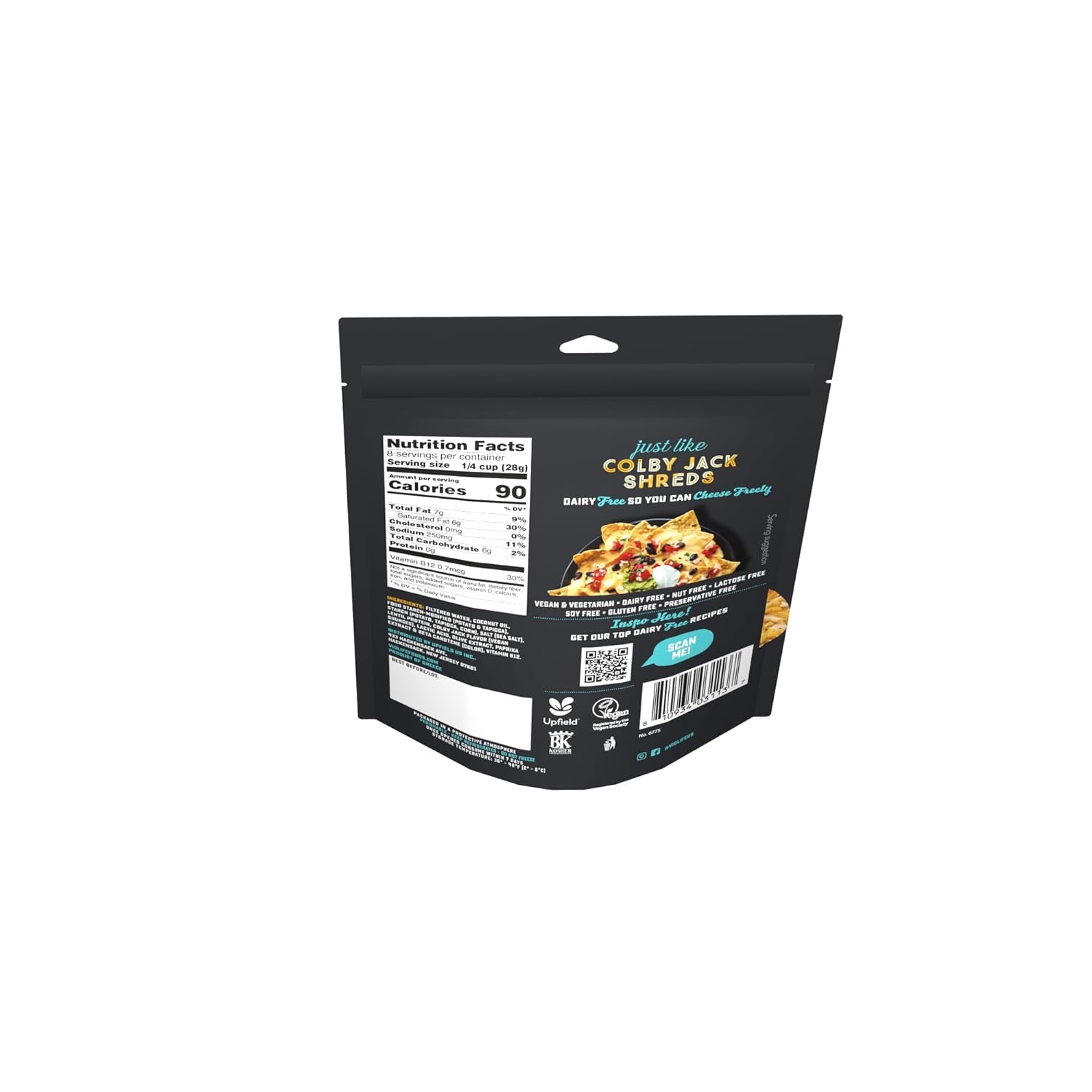 Just like Colby Jack Shreds, 8 Oz Bag, 8 Oz