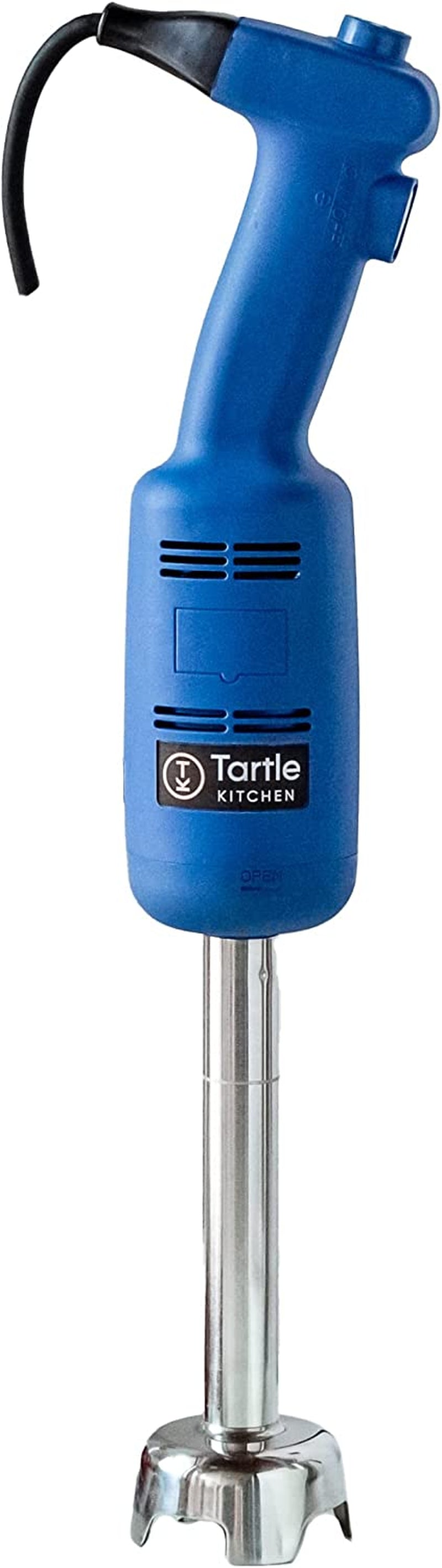 Commercial Immersion Blender, Restaurant Professional Use, 220W 4000-20000RPM, Stainless-Steel, 8 Inch Removable Shaft with Variable Speed