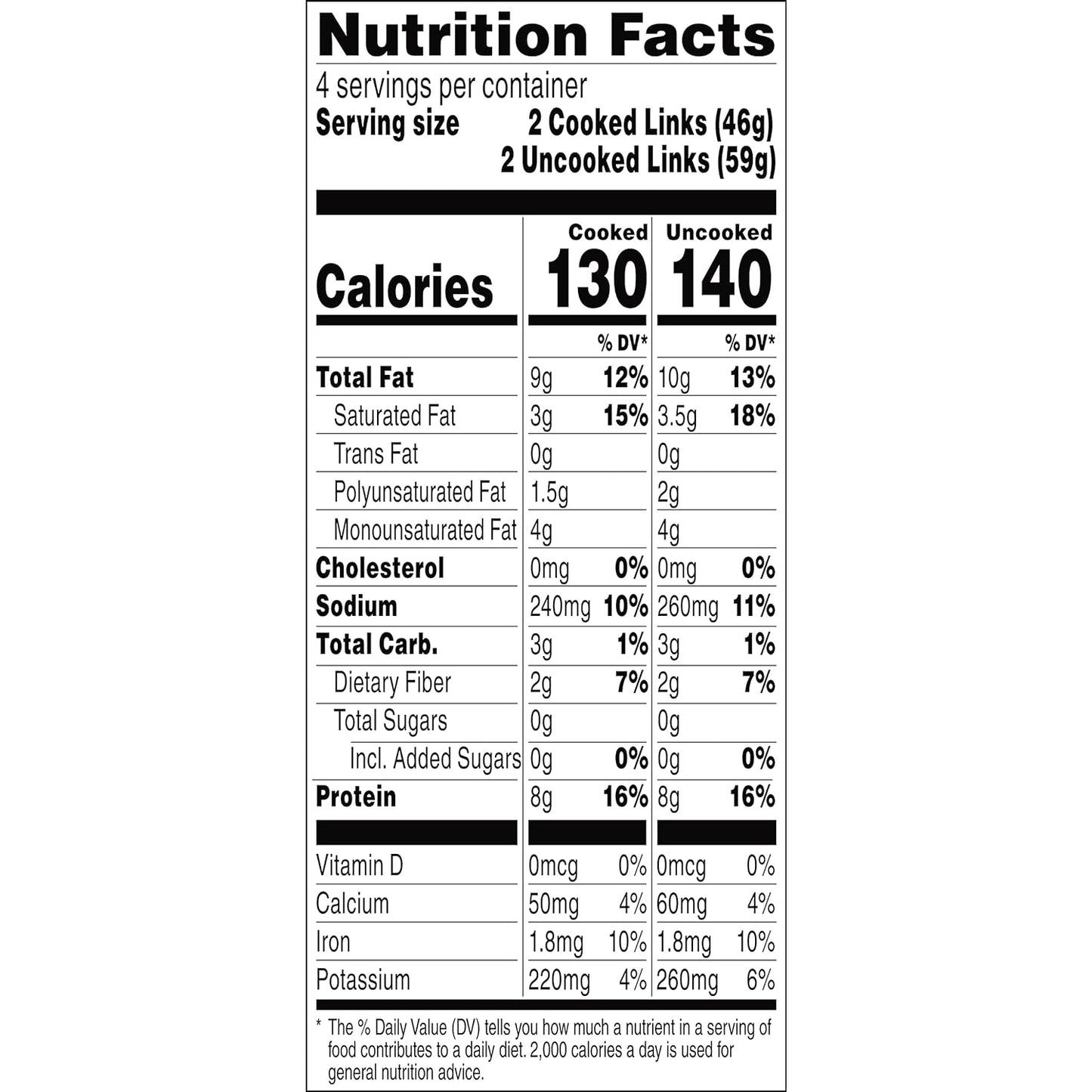 Beyond Breakfast Sausage Plant-Based Links, Original, 8.3 Oz