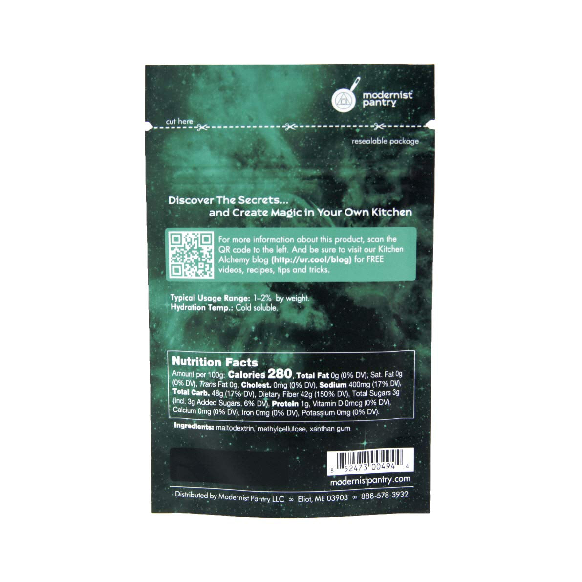 Foam Magic™ ⊘ Non-Gmo Gluten-Free Vegan - 25G/1Oz (Create Stable Hot or Cold Culinary Foams from Most Liquids)